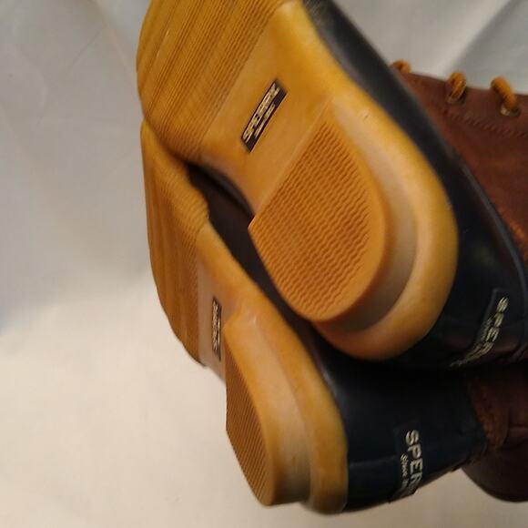 Sperry Topsiders Rainboot Girls Size 6 Blue And Brown... - Picture 7 of 7